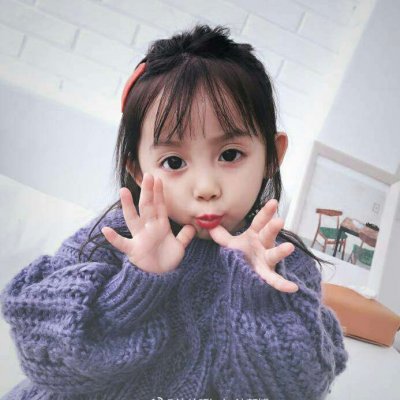 23张超萌女萌娃闺蜜头像 高清可爱小孩头像合集