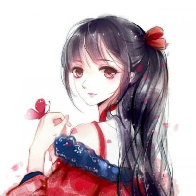 26张高清唯美二次元古风女生头像合集