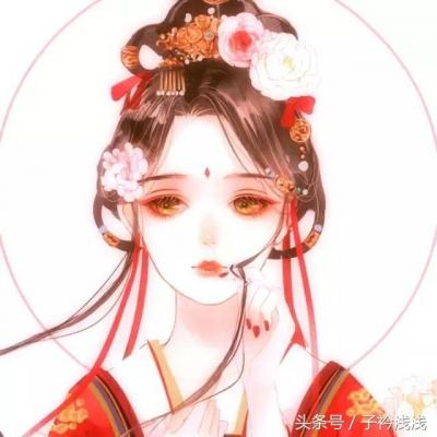 13张温柔感拉满的高清古风动漫女生头像合集