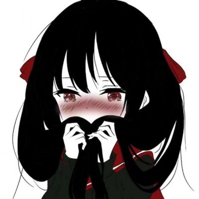 13张高清二次元黑化病娇少女头像 氛围感拉满