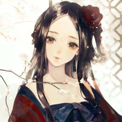 26张高清唯美二次元古风女生头像合集
