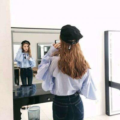 18张高清好看的时尚美女背影头像 女生头像素材合集