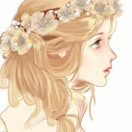 8张氛围感拉满的唯美意境女生漫画头像 高清无水印分享