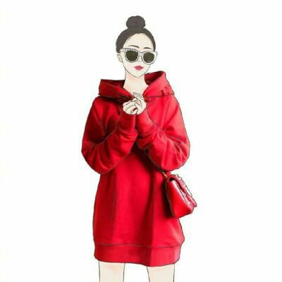 28张简约清新女生手绘头像 高清好看又有个性