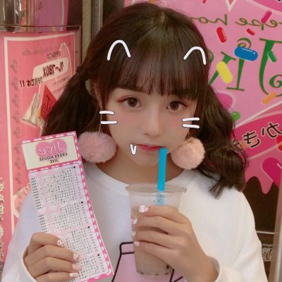 34张高清甜美少女头像合集 软萌感拉满的女生头像素材