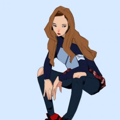 18张高清好看的动漫女生微信头像 漫画女孩风格任你选