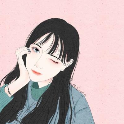 36张高清好看的女生手绘头像 适合当微信头像你肯定会喜欢