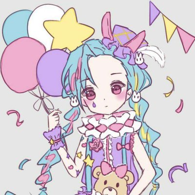 28张软萌萝莉风二次元动漫女头 高清可爱女生头像