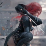 氛围感拉满的游戏女生专属头像，单张高清图