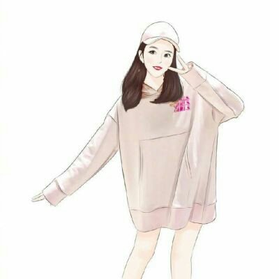 28张简约清新女生手绘头像 高清好看又有个性