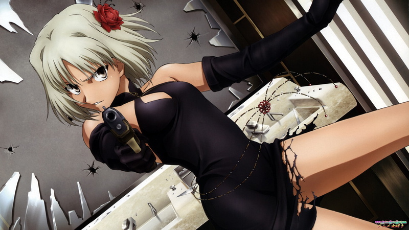 《迦南》相关动漫壁纸合集 1080P高清手枪主题