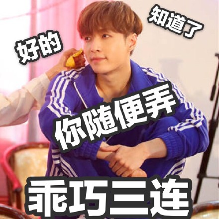 张艺兴《极限挑战》专属表情包合集