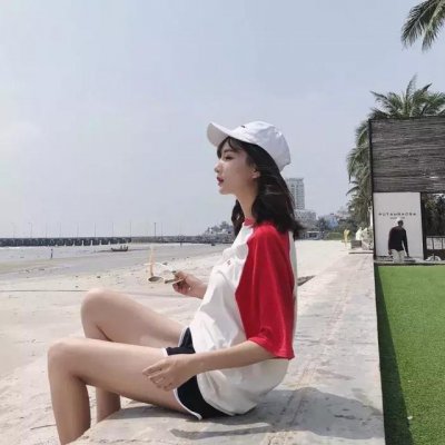 20张高清海边女生头像 适合当微信头像的氛围感美图