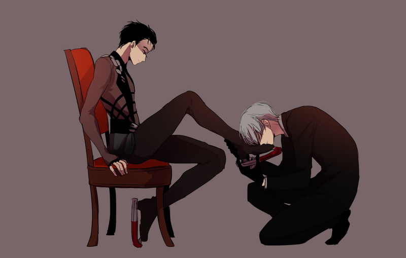 冰上的尤里壁纸合集！维克托和勇利同框超养眼