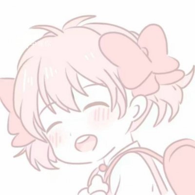 35张粉色系二次元软妹头像 可爱卡通小仙女头像合集
