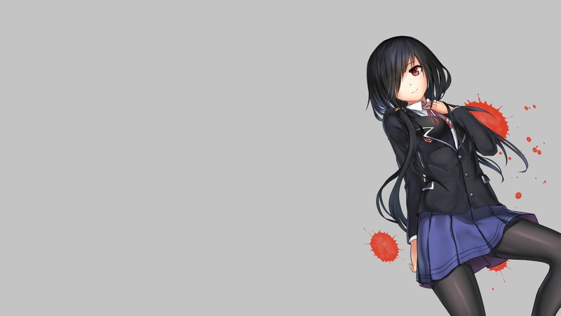 约会狂三与十香！《约会大作战》绝美少女壁纸合集