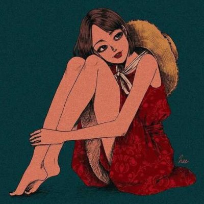 11张高清好看的复古动漫女生头像合集