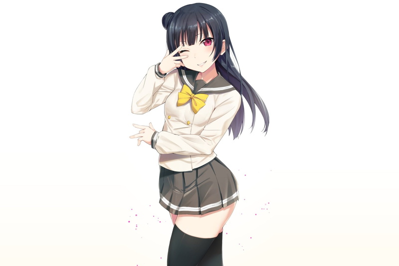 LoveLive! 津岛善子1080P高清动漫壁纸