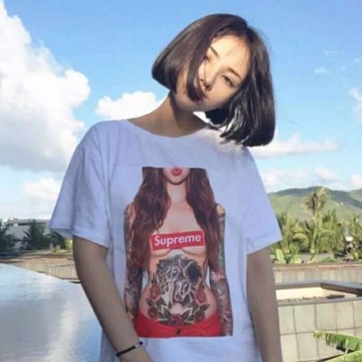 16张高清短发潮流女生QQ头像 氛围感拉满