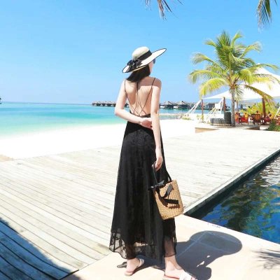 女生海边露背微信头像 19张高清气质款合集