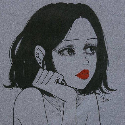 超拽霸气叛逆少女漫画头像合集 共9张高清图