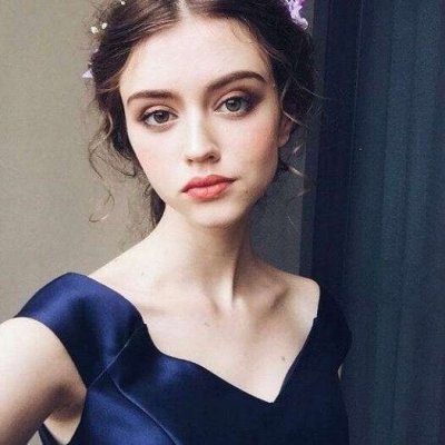 9张高清好看的个性外国女孩头像图