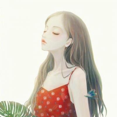 8张高清动漫少女微信头像 漫画女生头像合集