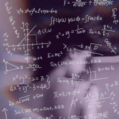 带数学公式的女生背影头像合集 24张高清星座款来了