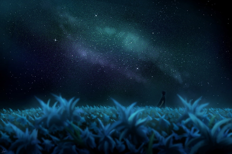 最终幻想15诺克提斯绝美星空壁纸，一眼沦陷