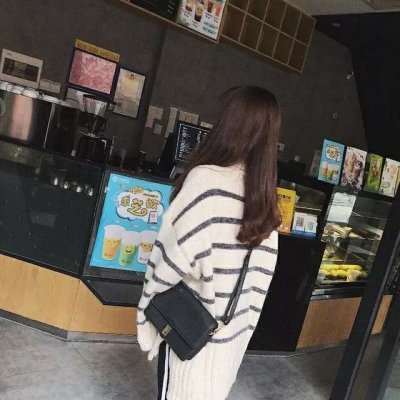 18张高清好看的时尚美女背影头像 女生头像素材合集