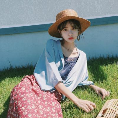 蓝色系小清新女生QQ头像合集！16张高清图直接存