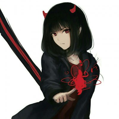 二次元黑暗血腥风！22张病娇黑化少女动漫头像合集