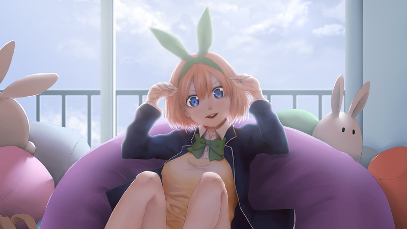 五等分的新娘中野四叶 高清动漫壁纸