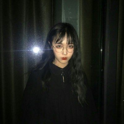 19张高清好看的女生戴眼镜微信头像合集