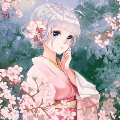26张高清唯美二次元古风女生头像合集