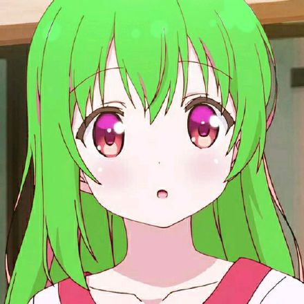 生活要过得去，试试绿头发女生头像？
