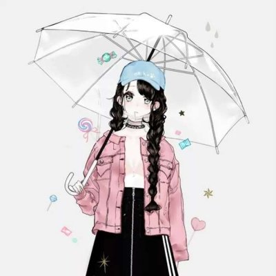 16张高清好看的二次元女生头像合集