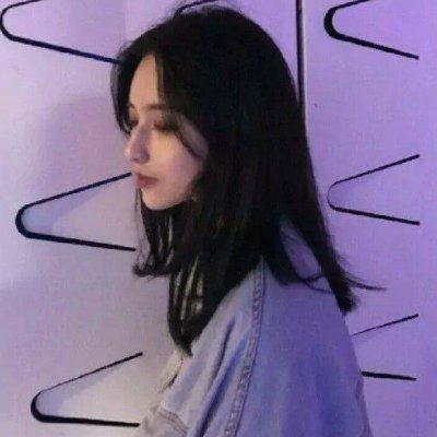 16张高清紫色系清纯女生头像 氛围感拉满