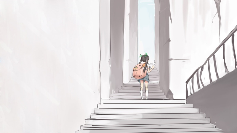 化物语系列壁纸分享 动漫少女场景合集