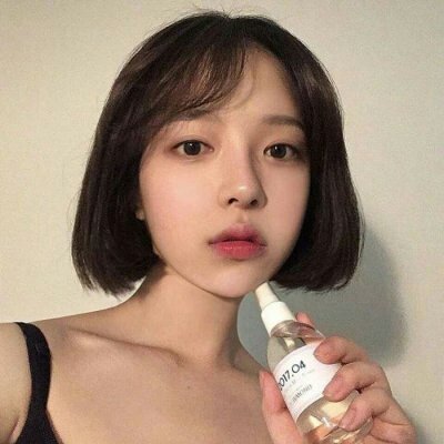 冷系短发女生头像合集 20张高清正侧脸都有