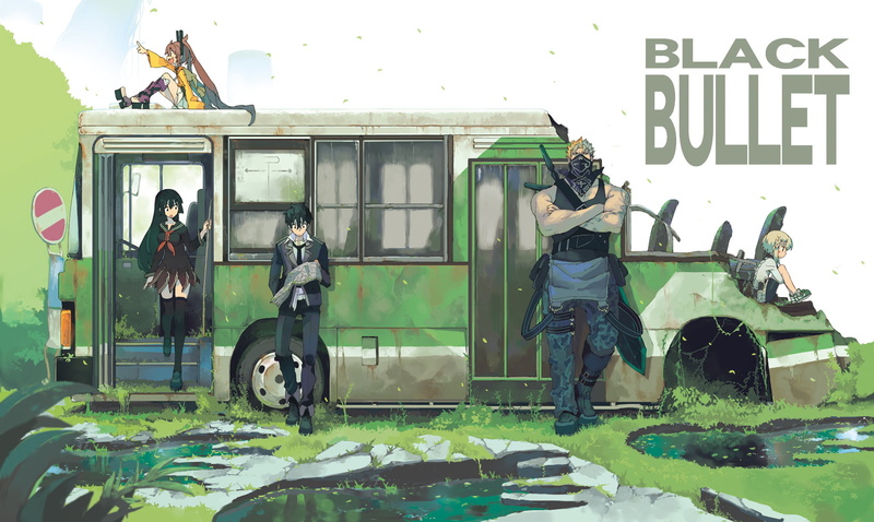 《漆黑的 Bullet》动漫角色高清壁纸合集