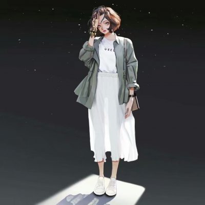 12张高清黑暗系女生动漫头像 氛围感拉满