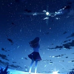 氛围感拉满！静谧夏夜星空女生专属头像