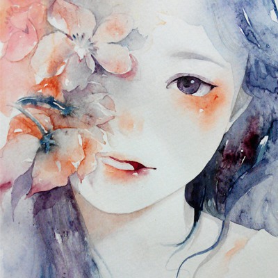 # 8张高清漫画女生微信头像 氛围感拉满直接用