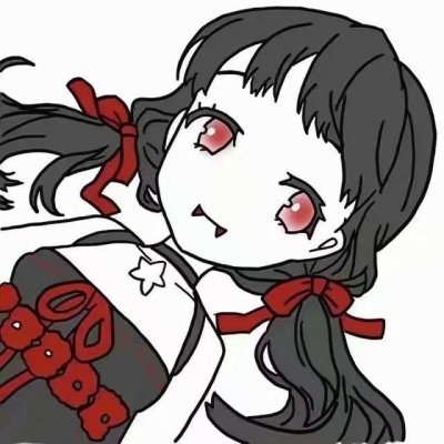 暗黑病娇风格动漫女生头像合集 11张带暗黑冷酷带血质感的高清头像