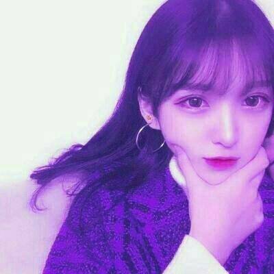 16张高清紫色系清纯女生头像 氛围感拉满