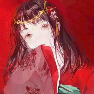 36张高清萝莉风古风二次元女生头像合集