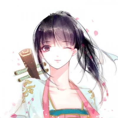 18张高清古风文艺女生动漫头像 氛围感拉满