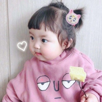 女生萌娃高清头像合集 30张可爱软萌小女孩头像图