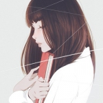 # 9张高清唯美女生漫画头像 适合用作微信头像